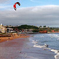 Buy canvas prints of Kite Surfing by Stephen Hamer