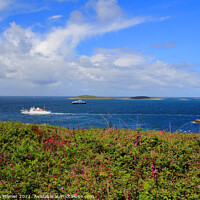 Buy canvas prints of Isles Of Scilly Ferry by Stephen Hamer