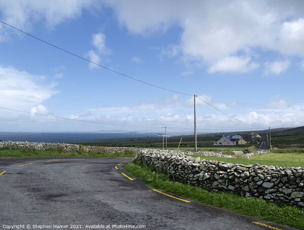 Stone Wall's of County Kerry Picture Board by Stephen Hamer