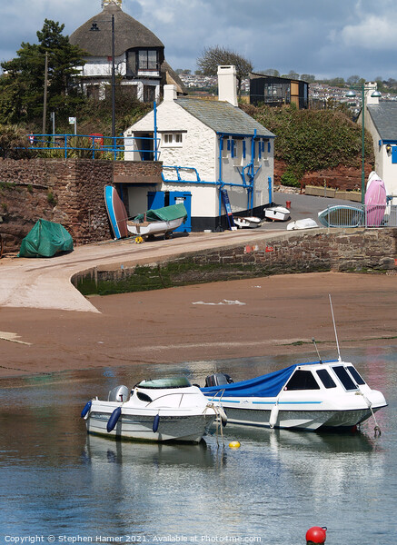 Paignton Harbour Picture Board by Stephen Hamer