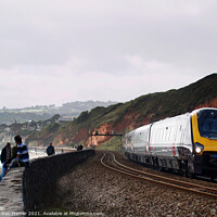 Buy canvas prints of Cross Country Train by Stephen Hamer