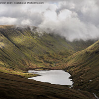 Buy canvas prints of Sunshine on Hayeswater, Lake District, Cumbria, UK by David Forster