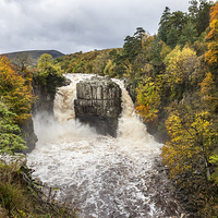 Buy canvas prints of High Force Upper Teesdale County Durham England by David Forster