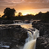 Buy canvas prints of Low Force Sunset by David Forster