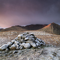 Buy canvas prints of Mountain Dawn, Helvellyn by David Forster