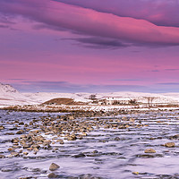 Buy canvas prints of North Pennine Winter Dawn Upper Teesdale by David Forster