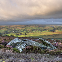 Buy canvas prints of North Pennine Light, Teesdale, County Durham, UK.  by David Forster