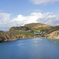 Buy canvas prints of Lulworth Cove, Dorset, UK by David Forster
