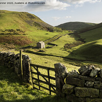 Buy canvas prints of Pennine Way Viewpoint, Harthwaite, Dufton, Cumbria, UK by David Forster