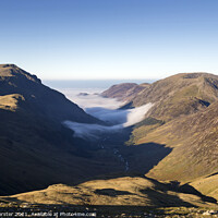 Buy canvas prints of Ennerdale from Green Gable, Lake District, Cumbria, UK by David Forster
