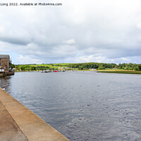 Buy canvas prints of Kirkcudbright Marina Scotland by Richard Long