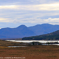 Buy canvas prints of Loch Laidon by Richard Long