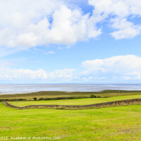 Buy canvas prints of Landscape over the solway by Richard Long