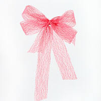 Buy canvas prints of Pink lace bow  by Richard Long