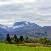 Buy canvas prints of Ben Nevis by Richard Long