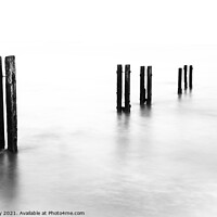 Buy canvas prints of Wooden groynes by Phil Reay