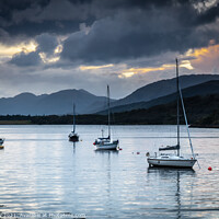 Buy canvas prints of A Scottish Sunset  by Phil Reay