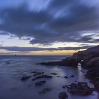 Buy canvas prints of  Cullercoats Bay by Phil Reay