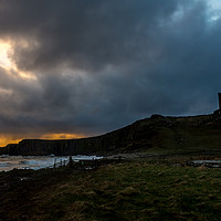 Buy canvas prints of Sunrise at Dunstanburgh by Phil Reay