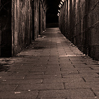 Buy canvas prints of A dark alley by Phil Reay