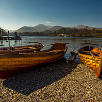 Buy canvas prints of Derwentwater, Keswick.  by Phil Reay