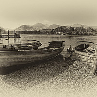Buy canvas prints of Boats on Derwentwater by Phil Reay