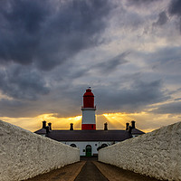 Buy canvas prints of Shafts of light at Souter by Phil Reay