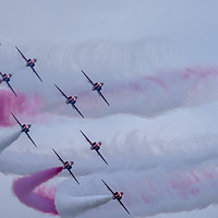 Buy canvas prints of Red arrows by Phil Reay