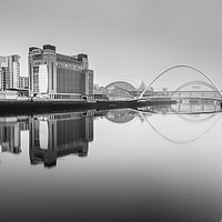 Buy canvas prints of Fog on the Tyne by Phil Reay