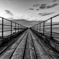 Buy canvas prints of Down the pier by Phil Reay
