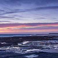 Buy canvas prints of Bamburgh Castle at sunrise by Phil Reay