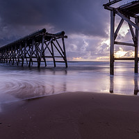 Buy canvas prints of Steetley pier by Phil Reay