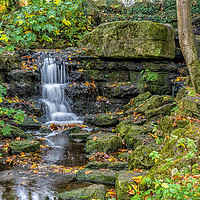 Buy canvas prints of Waterfall at Pittville by Phil Reay