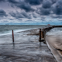 Buy canvas prints of Cullercoats bay by Phil Reay