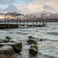 Buy canvas prints of Ashness Jetty, Derwentwater by Phil Reay