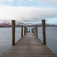 Buy canvas prints of Ashness Jetty, Derwentwater by Phil Reay