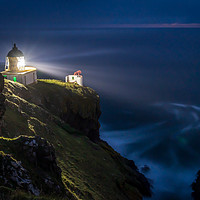Buy canvas prints of St Abbs lighthouse by Phil Reay