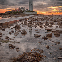 Buy canvas prints of St Marys island  by Phil Reay