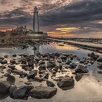 Buy canvas prints of St Marys island  by Phil Reay