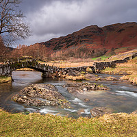 Buy canvas prints of Slaters Bridge, Cumbria by Phil Reay