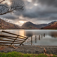 Buy canvas prints of First light on Buttermere by Phil Reay