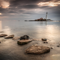 Buy canvas prints of St Mary`s at sunrise by Phil Reay