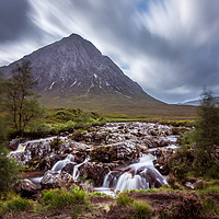 Buy canvas prints of A long exposure in Glencoe, Scotland by Phil Reay