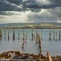 Buy canvas prints of Salen old pier by Phil Reay
