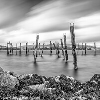 Buy canvas prints of Salen old pier by Phil Reay