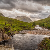 Buy canvas prints of The River Etive by Phil Reay