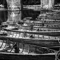 Buy canvas prints of  The Boats by Tony Emery