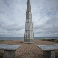 Buy canvas prints of First infantry memorial, Normandy. by John Allsop