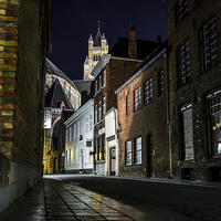 Buy canvas prints of  The Belfry Bruges by David Schofield