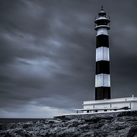 Buy canvas prints of  Lighthouse of Cap d'Artrutx, Menorca by David Schofield